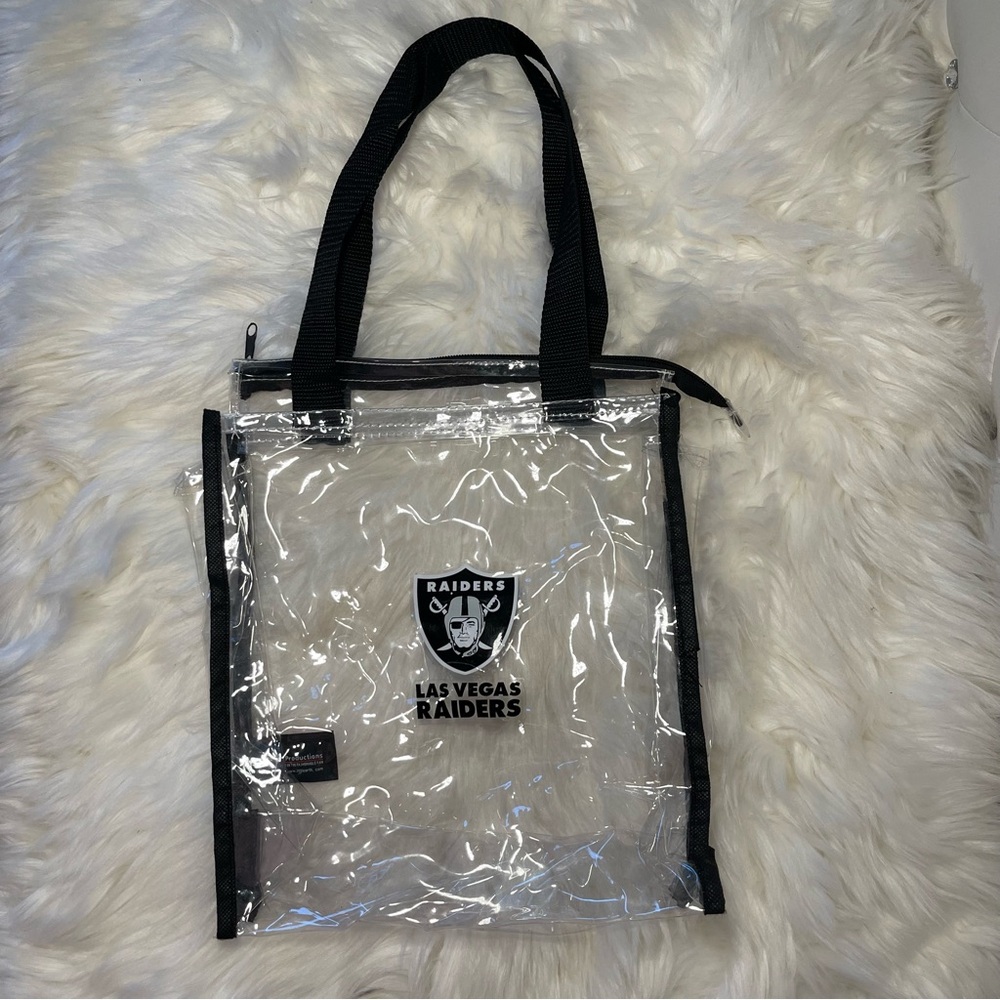 Clear raiders stadium bag